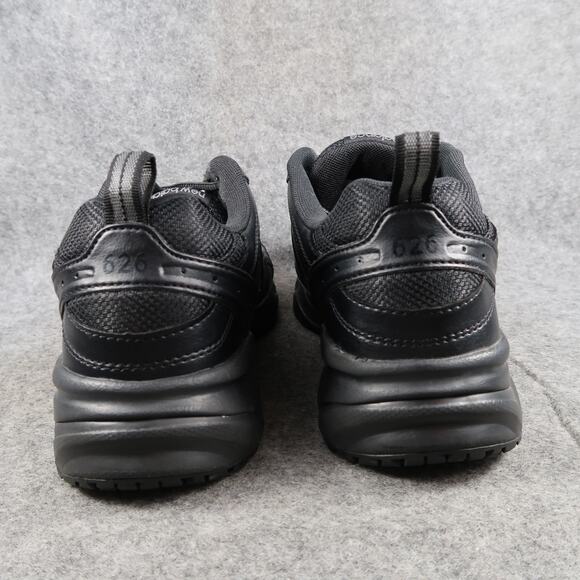 New Balance Shoes Men 9.5 Athletic Cross Train 624 Leather Sneaker Comfort Black main image 9